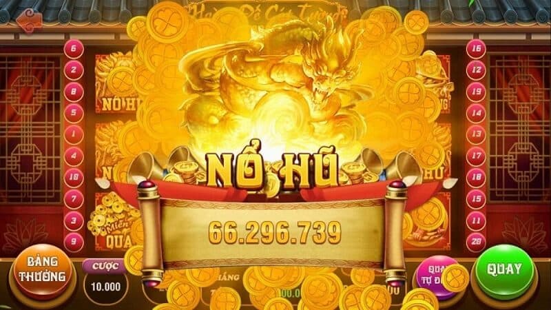 Game nổ hũ đổi tiền được yêu thích nhờ hũ jackpot khủng